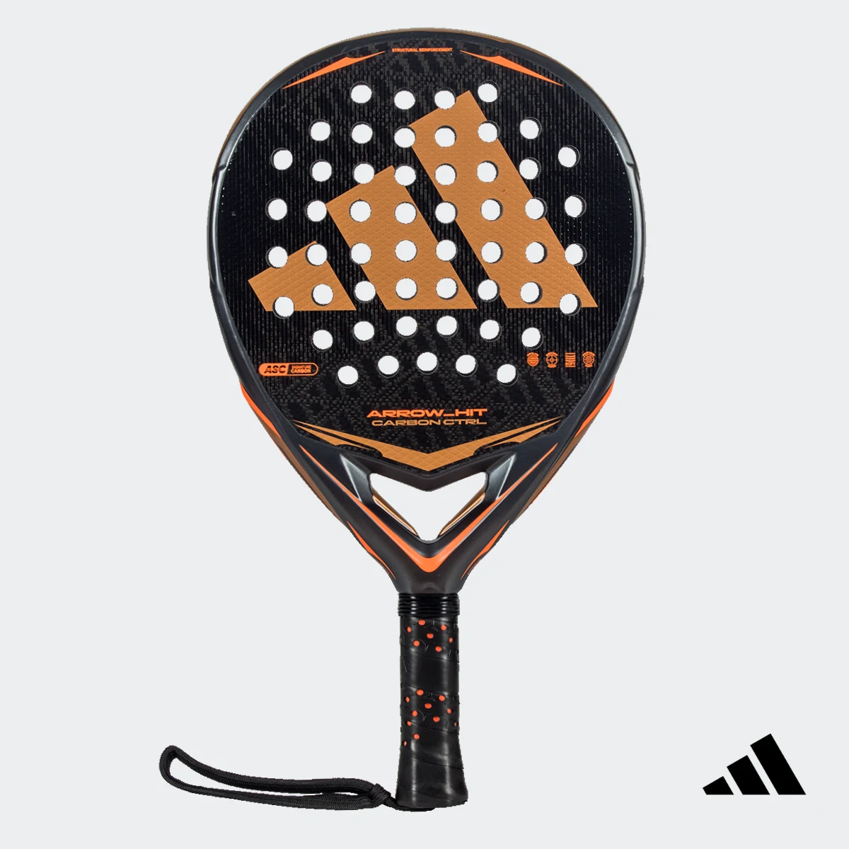 Adidas Arrow Hit Carbon CTRL 2026 padelio raketė